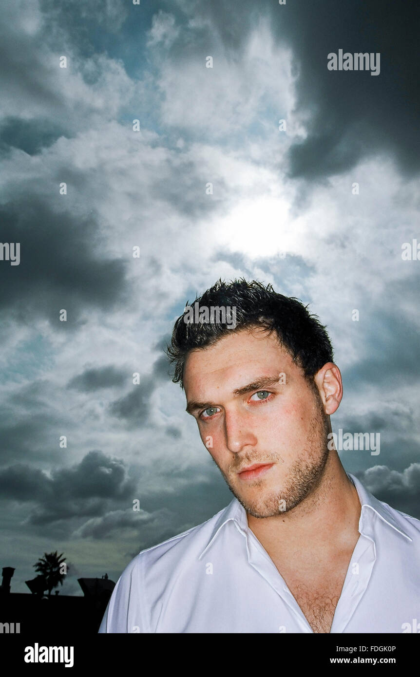 LOS ANGELES, CA - 27 febbraio: Owain Yeoman a Los Angeles, la California il 24 febbraio 2005. Foto Stock