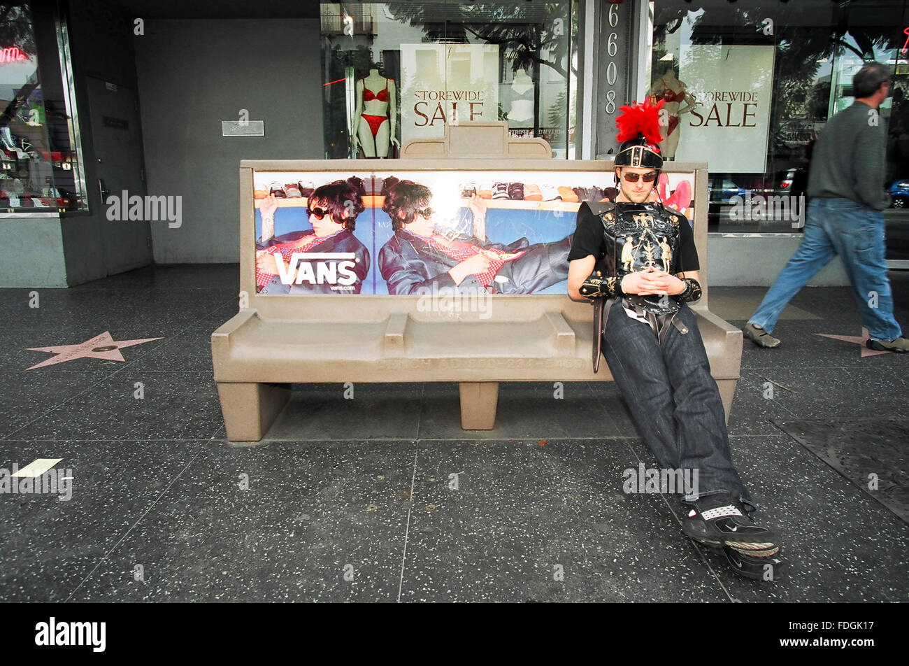 LOS ANGELES, CA - 27 febbraio: Owain Yeoman a Los Angeles, la California il 24 febbraio 2005. Foto Stock