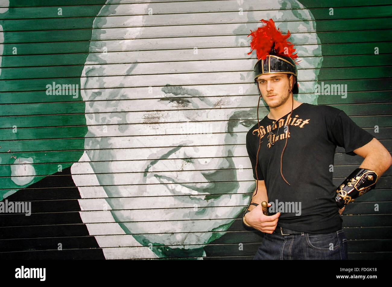 LOS ANGELES, CA - 27 febbraio: Owain Yeoman a Los Angeles, la California il 24 febbraio 2005. Foto Stock