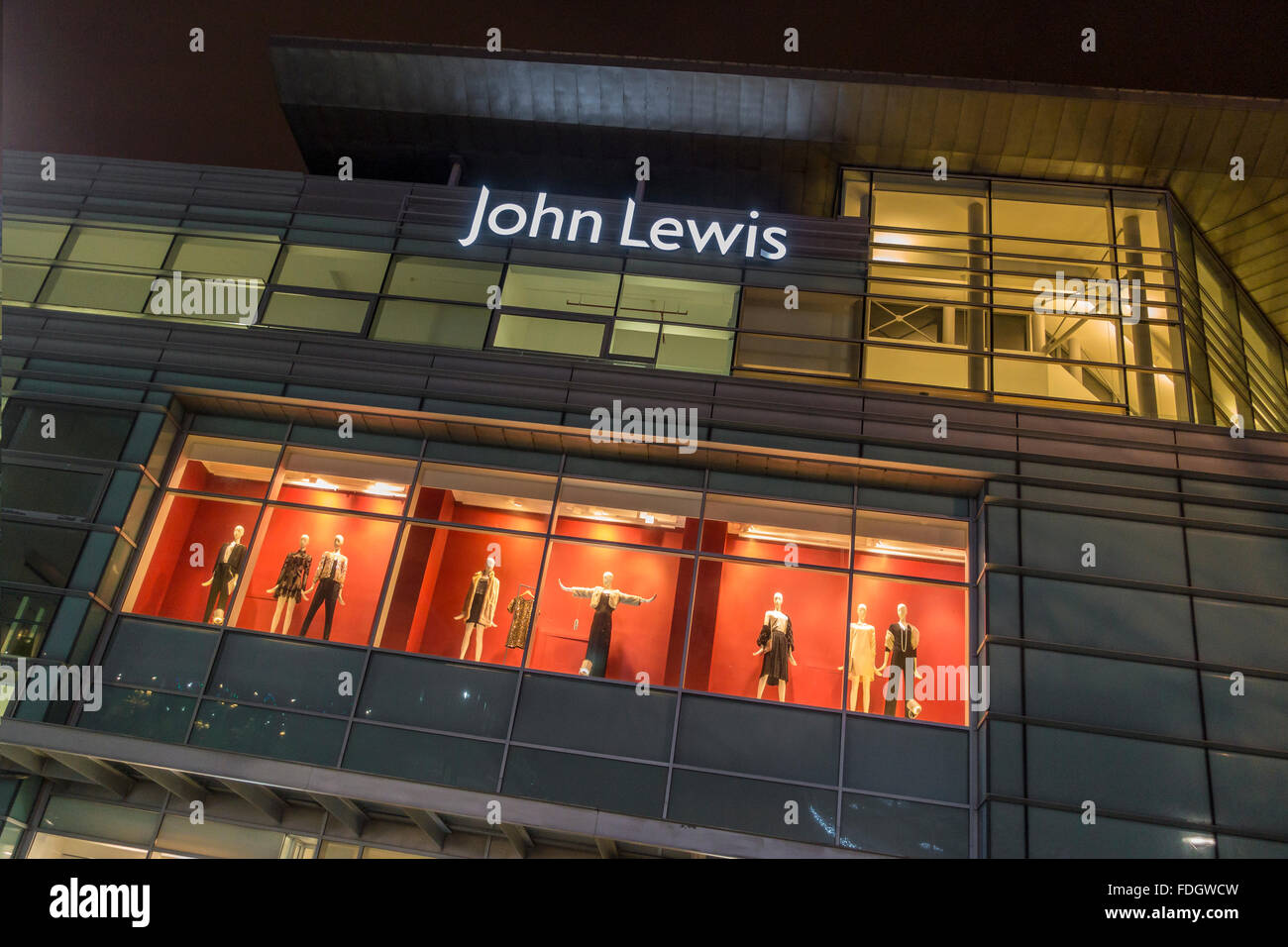 John Lewis Store Liverpool One Liverpool LANCASHIRE REGNO UNITO Foto Stock