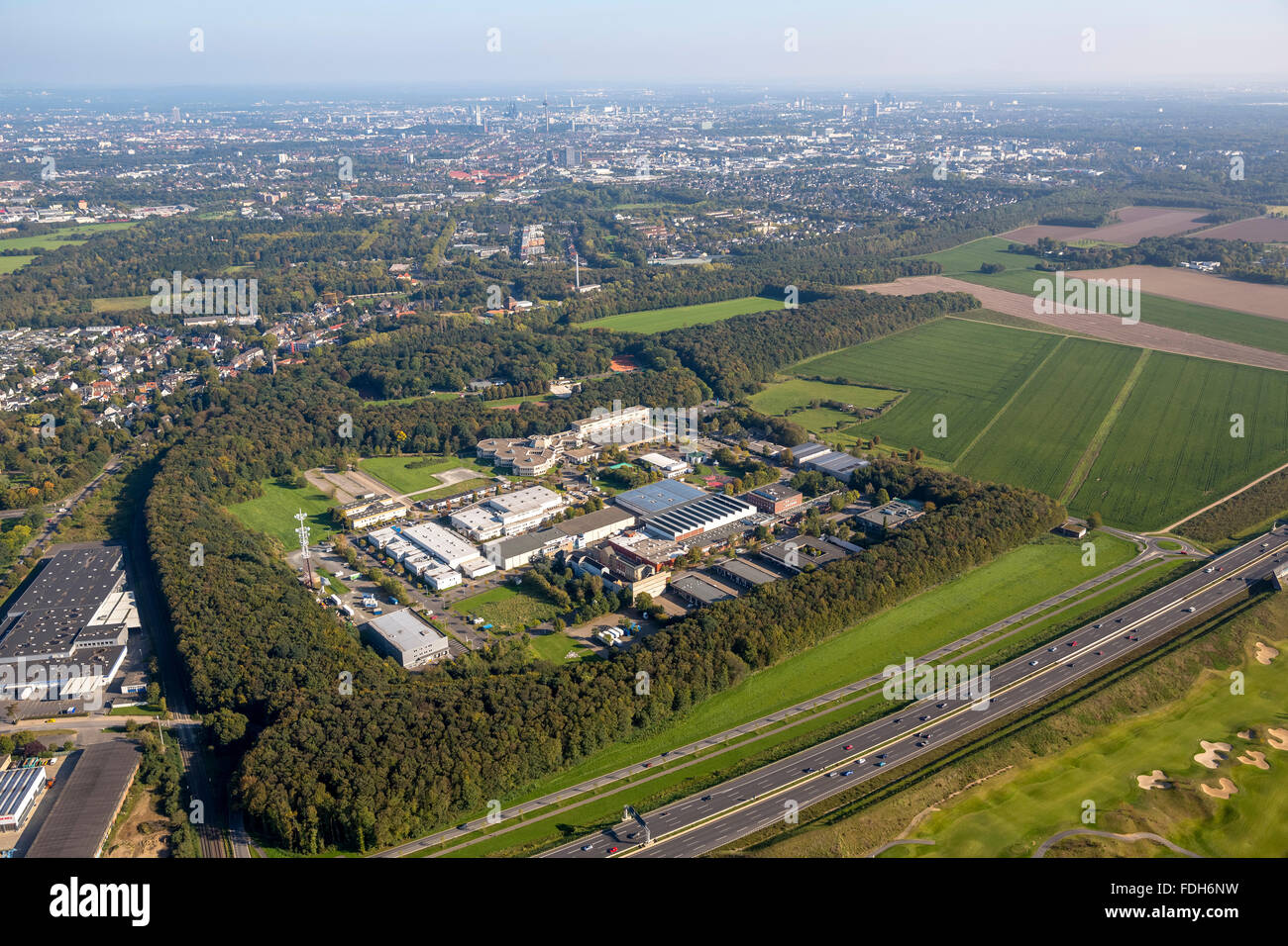 WDR Köln, WDR area di produzione Cologne-Bocklemünd, la più grande stazione TV in Germania, Colonia, nella Renania, Renania settentrionale-Vestfalia, Foto Stock