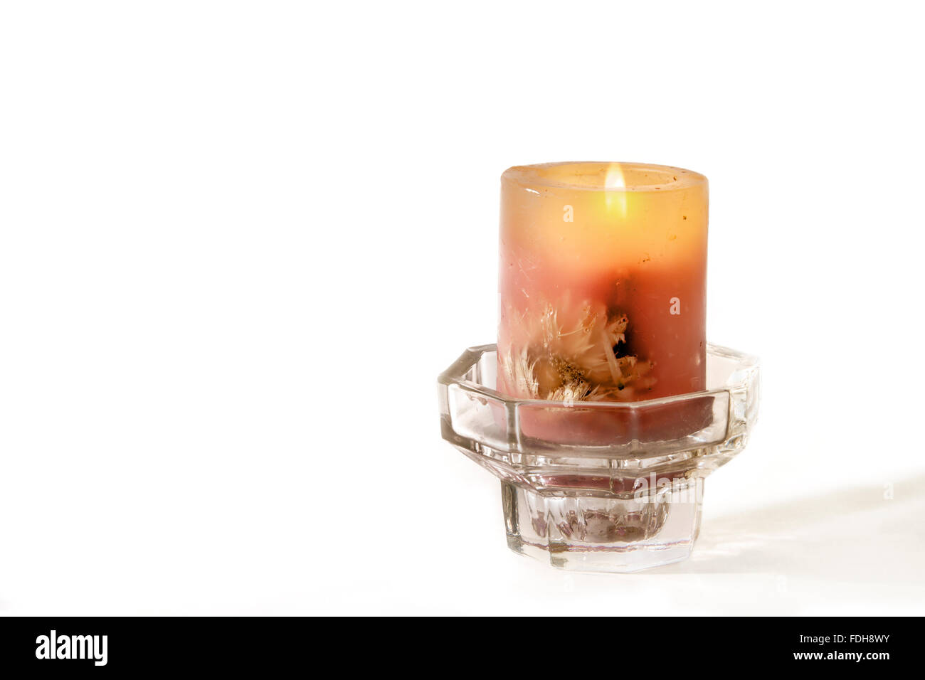Lume di candela Foto Stock