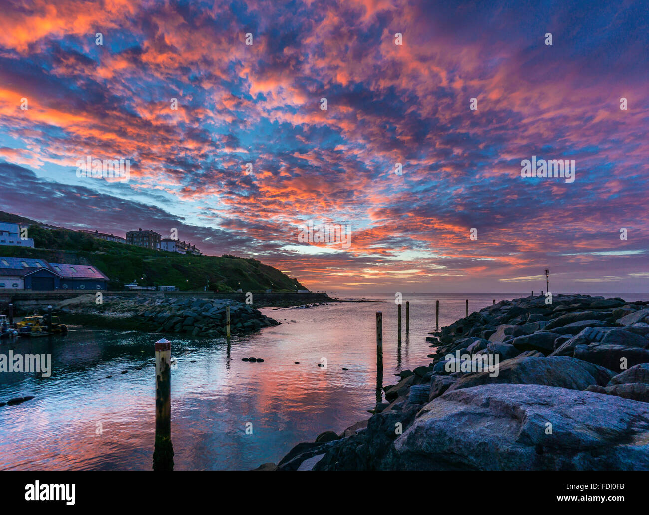 Ventnor Haven, Isola di Wight Foto Stock