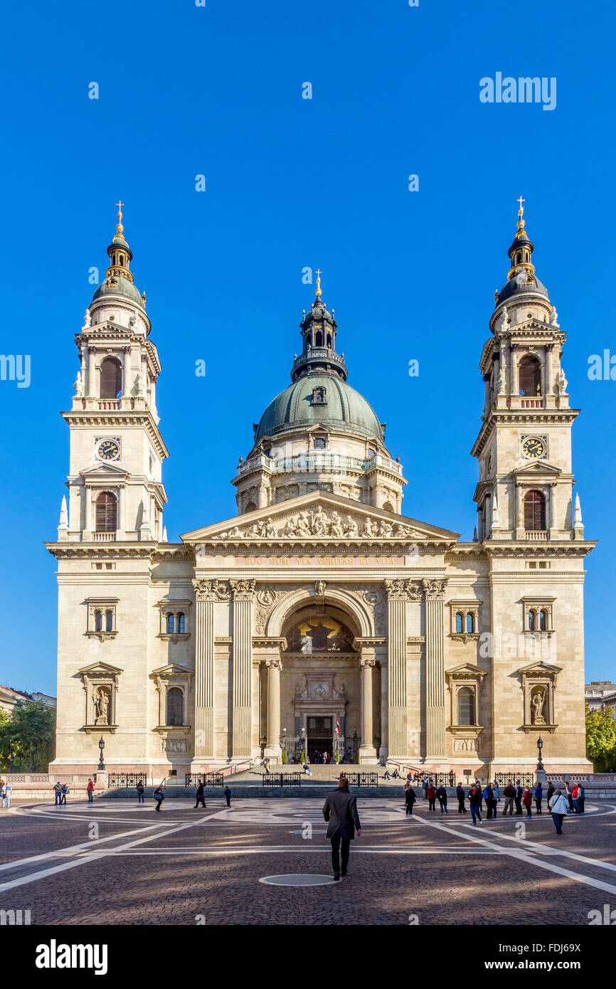 La Basilica di Santo Stefano, Budapest, Ungheria Foto Stock