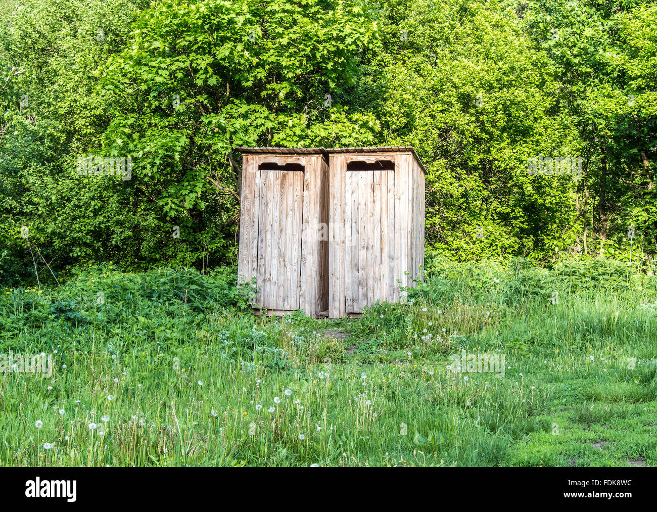 Servizi igienici pubblici Foto Stock