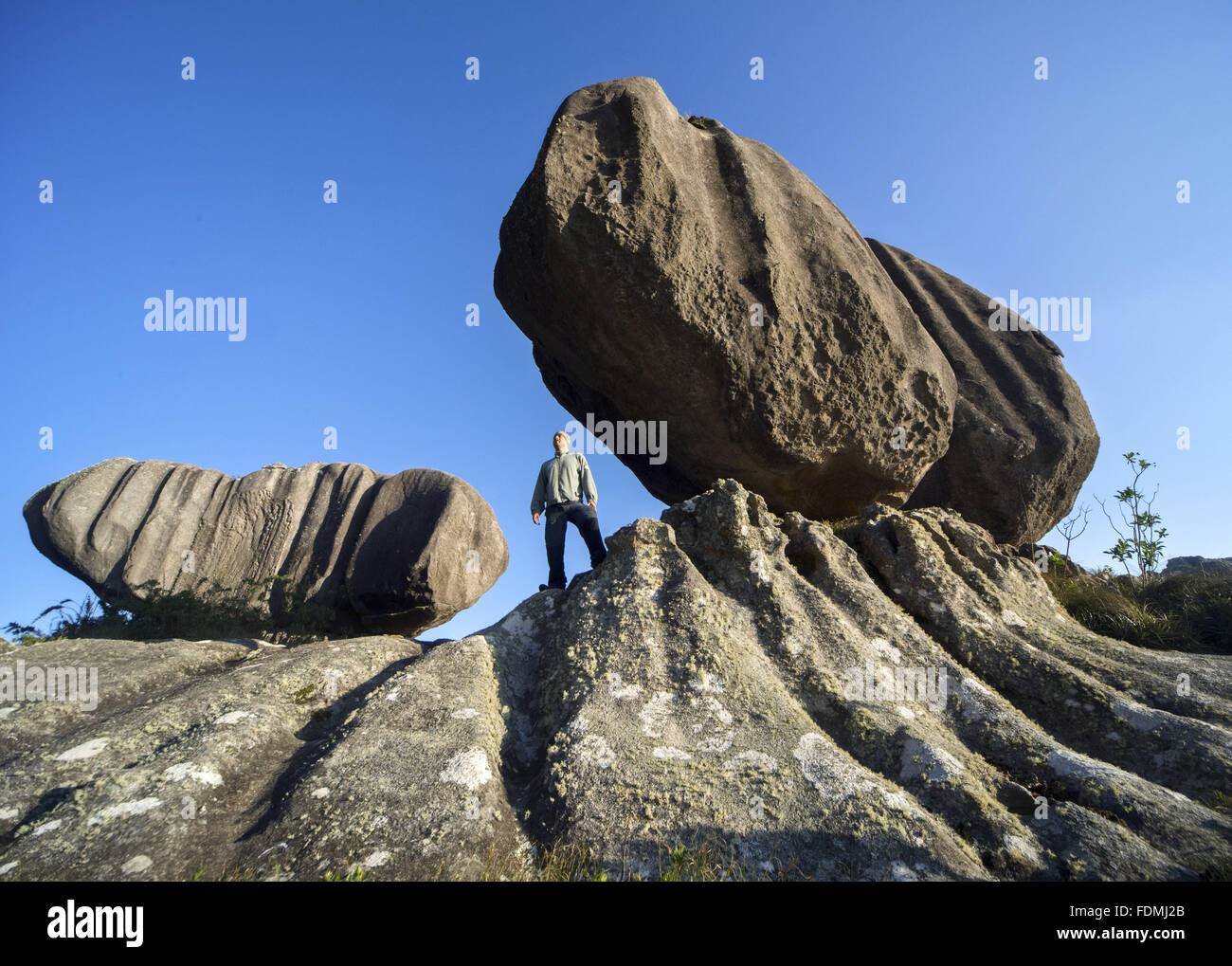 Osserva turistica pietra paesaggio Turtle Foto Stock