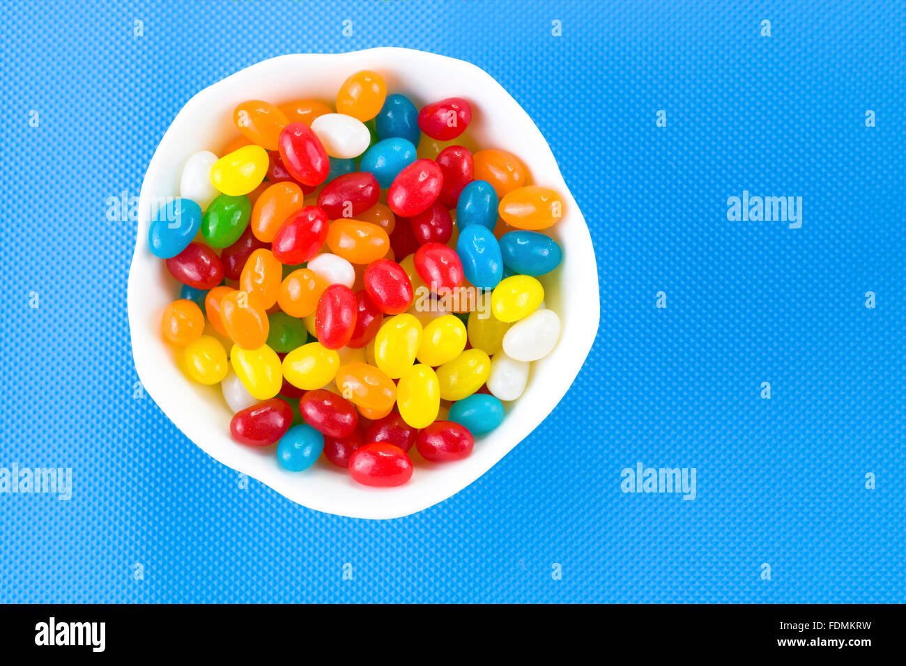 Un assortimento di Jelly Beans Foto Stock