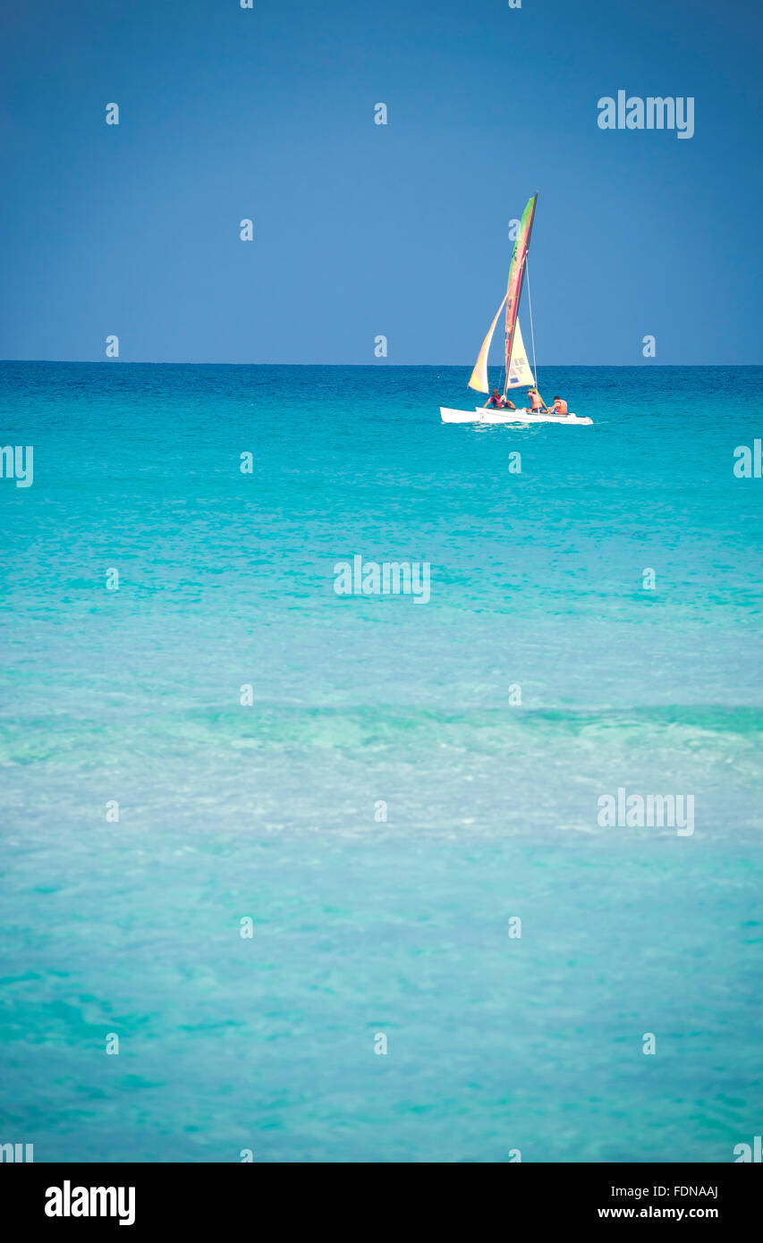 Splendide spiagge di Varadero,cuba Foto Stock