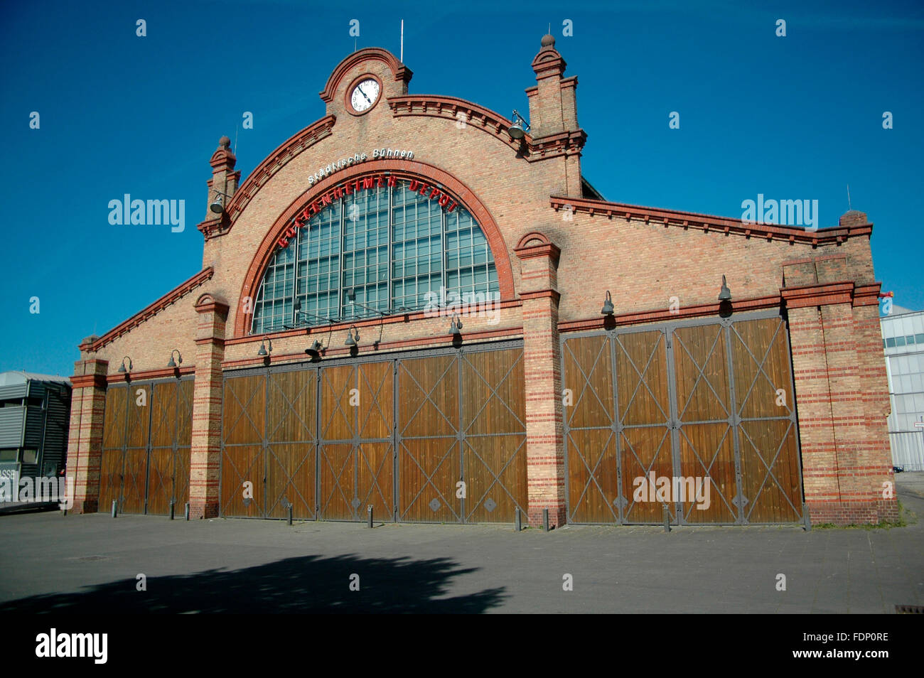 Bockenheimer Depot, Frankfurt am Main. Foto Stock