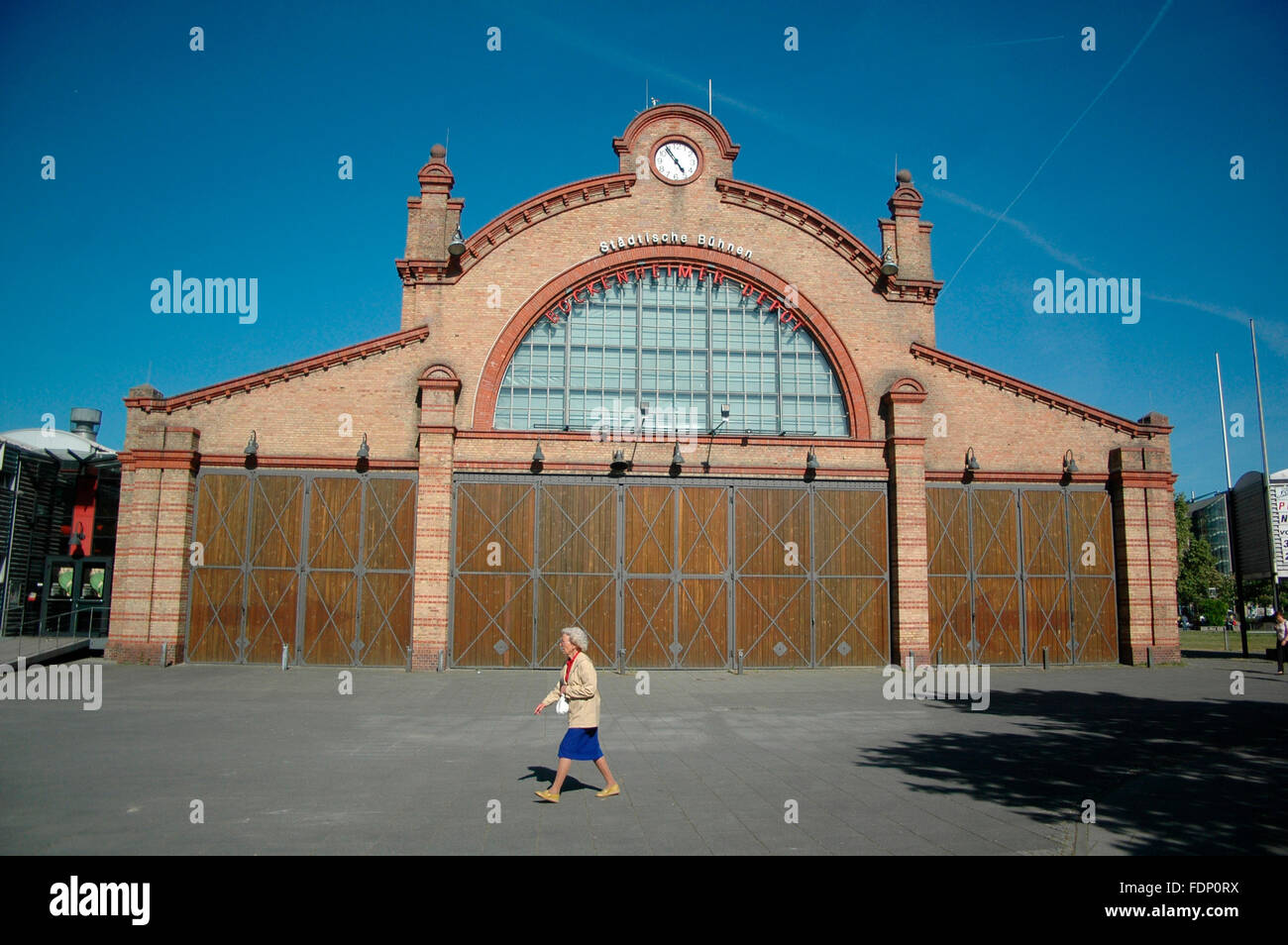 Bockenheimer Depot, Frankfurt am Main. Foto Stock