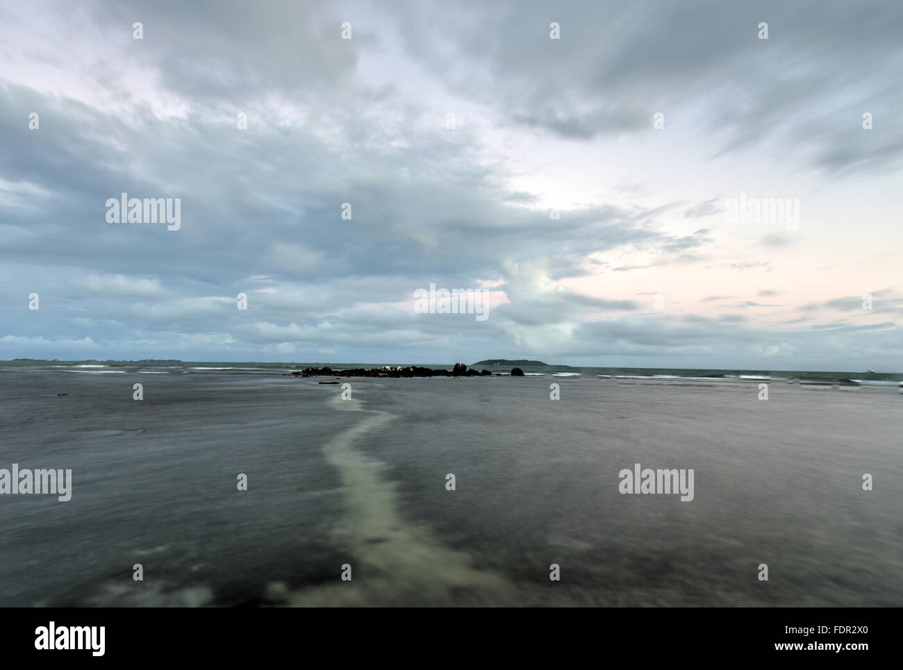 Bio Bay Lagoon in Las Croabas in Fajardo, Puerto Rico. Foto Stock