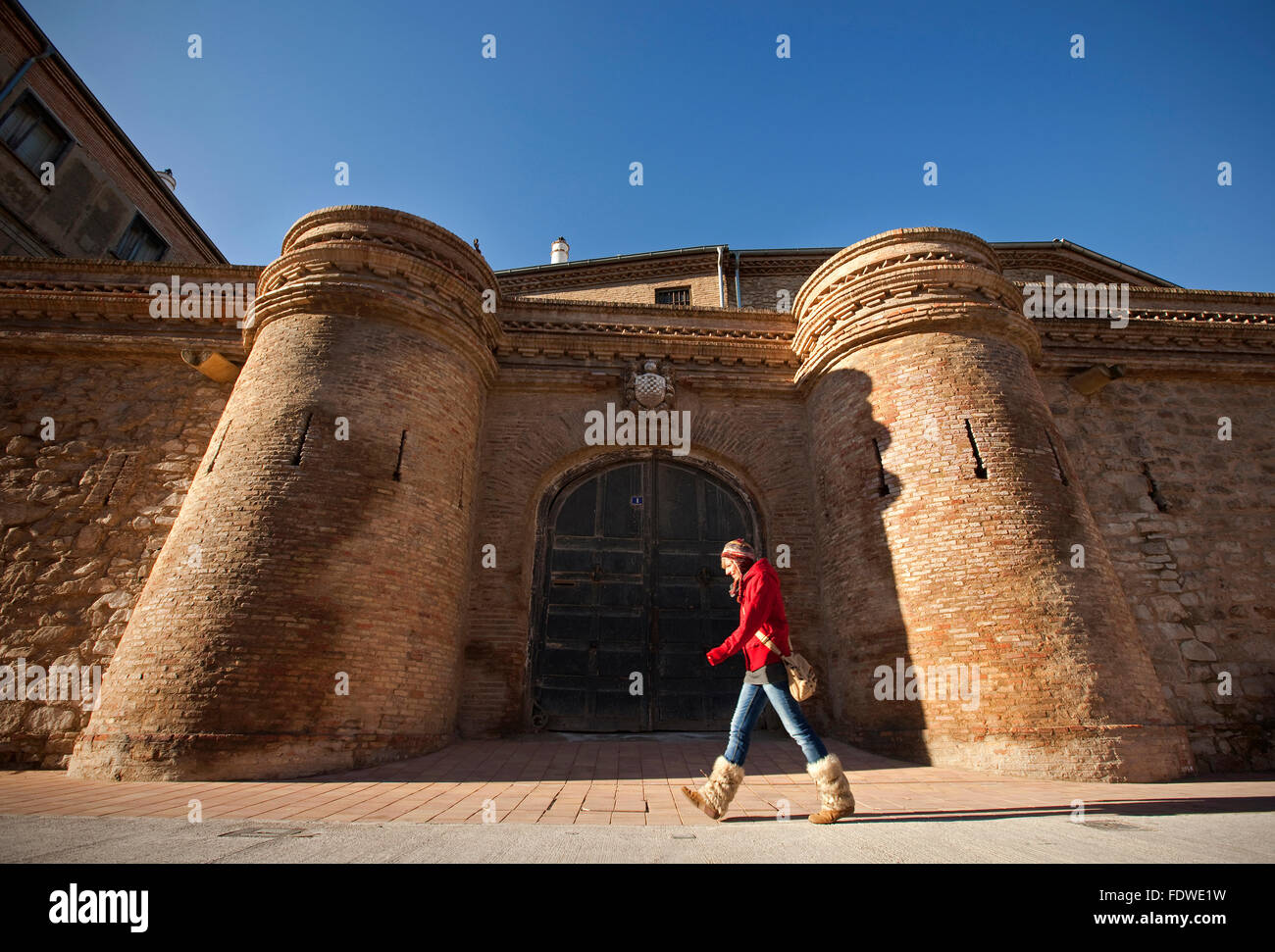 Il castello di Cortes Navarra. Spagna Foto Stock