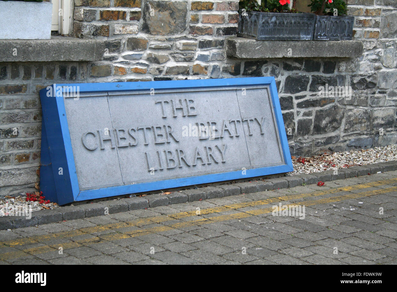 Visita il Chester Beatty Library, Dublino, Irlanda Foto Stock