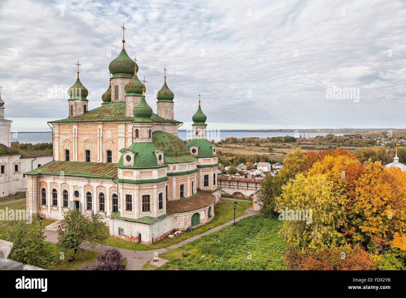 Monastero Goritsky dell Assunzione a Pereslavl Zalessky, Yaroslavl Regione, Russia Foto Stock