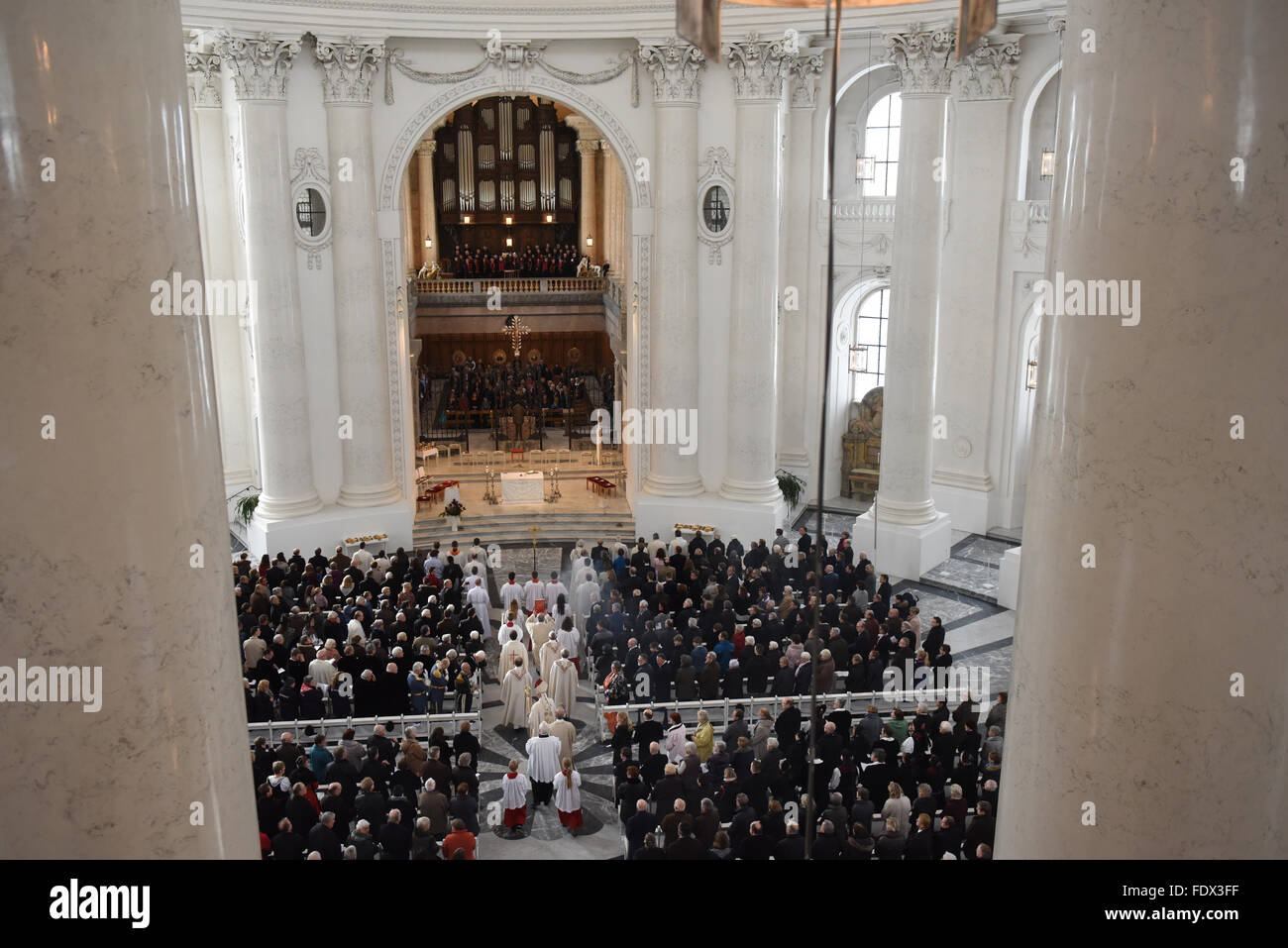 San Blasien, Germania, ordinazione episcopale nella cattedrale di San Biagio Foto Stock