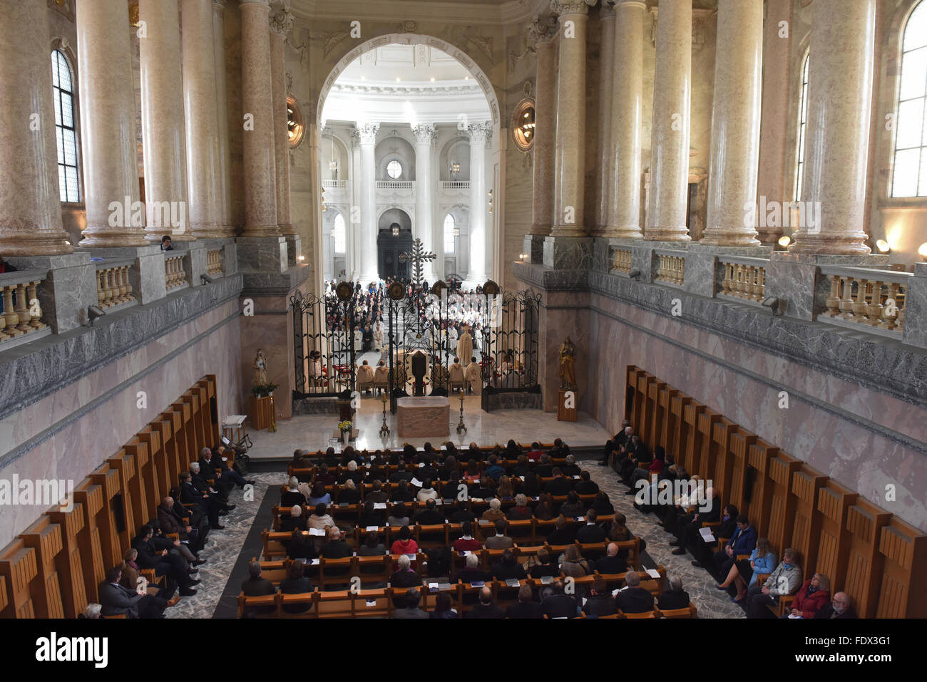 San Blasien, Germania, ordinazione episcopale nella cattedrale di San Biagio Foto Stock