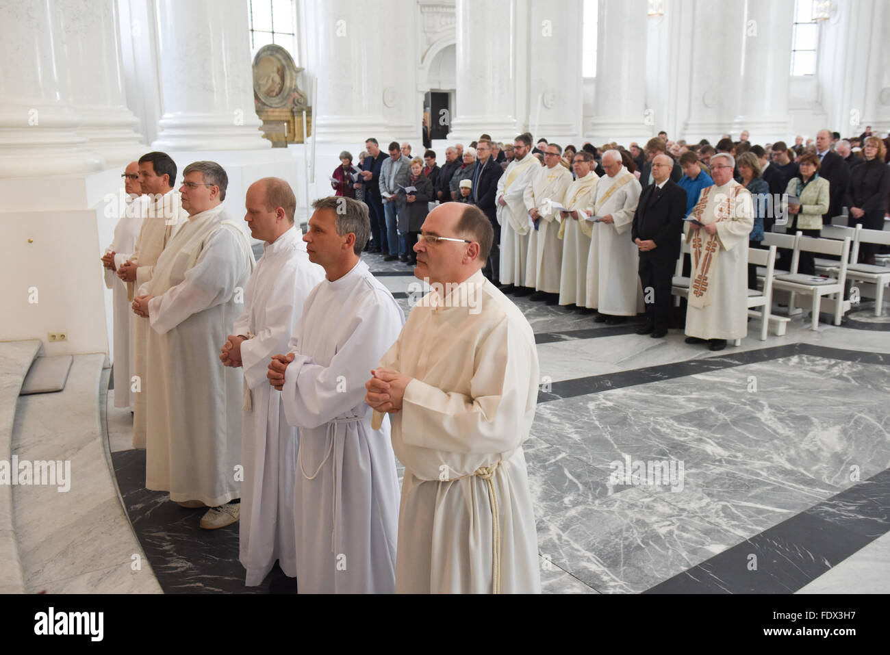 San Blasien, Germania, ordinazione episcopale nella cattedrale di San Biagio Foto Stock