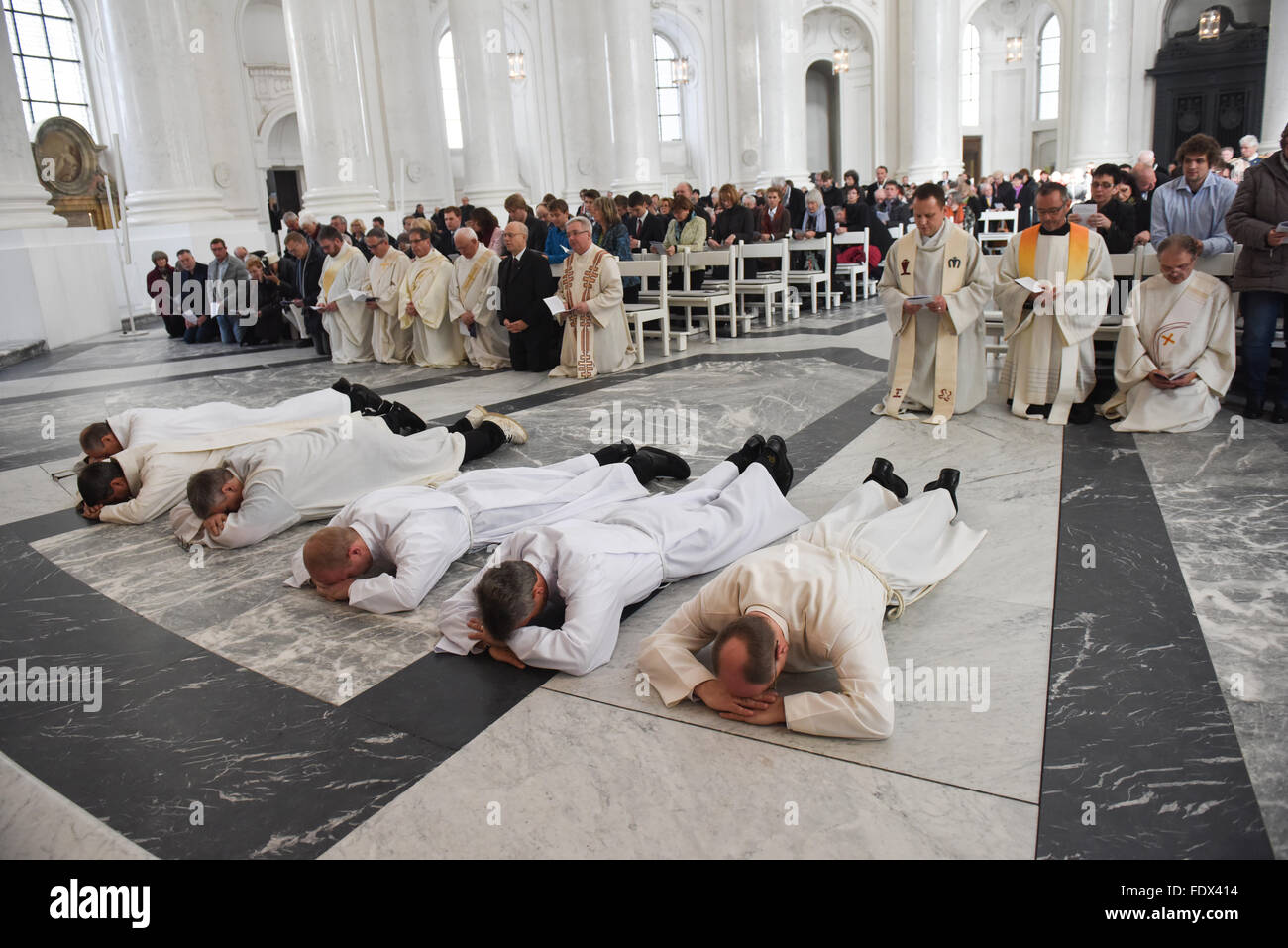 San Blasien, Germania, ordinazione episcopale nella cattedrale di San Biagio Foto Stock