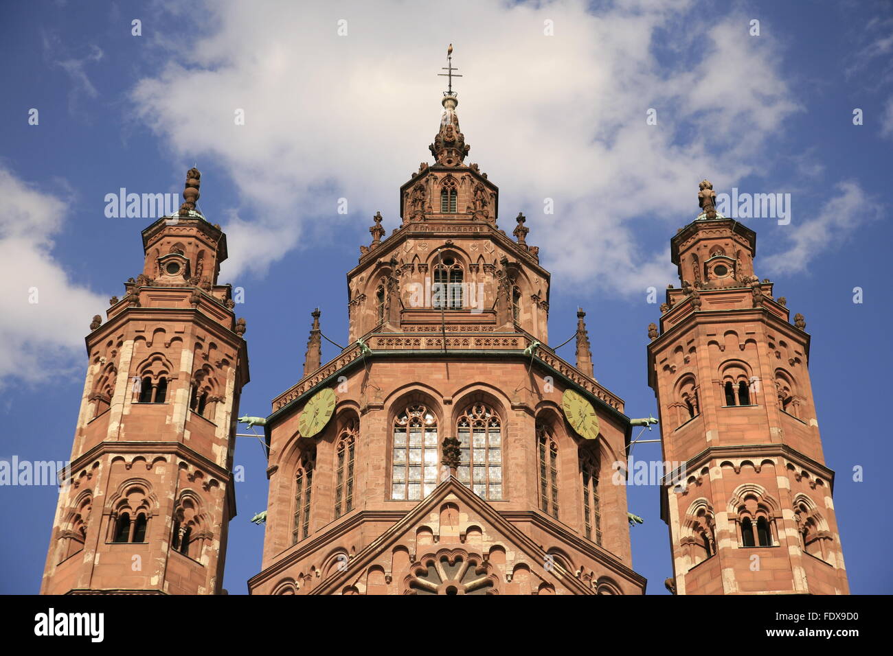DEU Deutschland, Renania-Palatinato, Mainz, Altstadt, Dom St Martin Foto Stock
