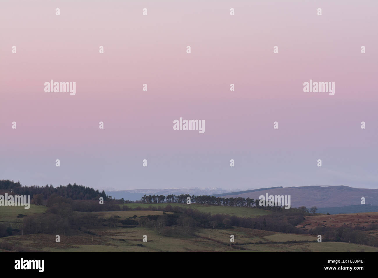 Loch Lomond Scozia, Regno Unito. 3 febbraio, 2016. Regno Unito meteo: una splendida e tranquilla per iniziare la giornata in Scozia. Una luminosa giornata limpida è stata previsioni per la maggior parte del Regno Unito. Credito: kayrtravel/Alamy Live News Foto Stock