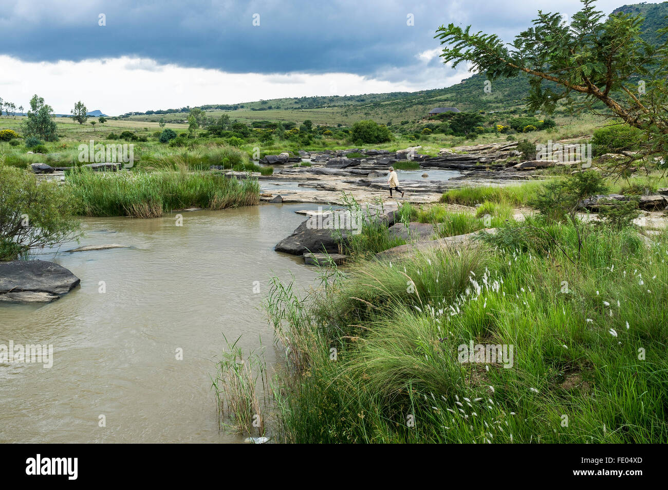 Kwa-Zulu Natal, Sud Africa Foto Stock