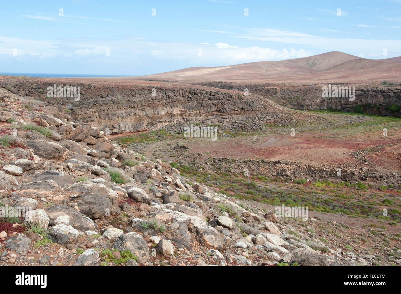 Los Molinos, Fuerteventura, Spagna Foto Stock