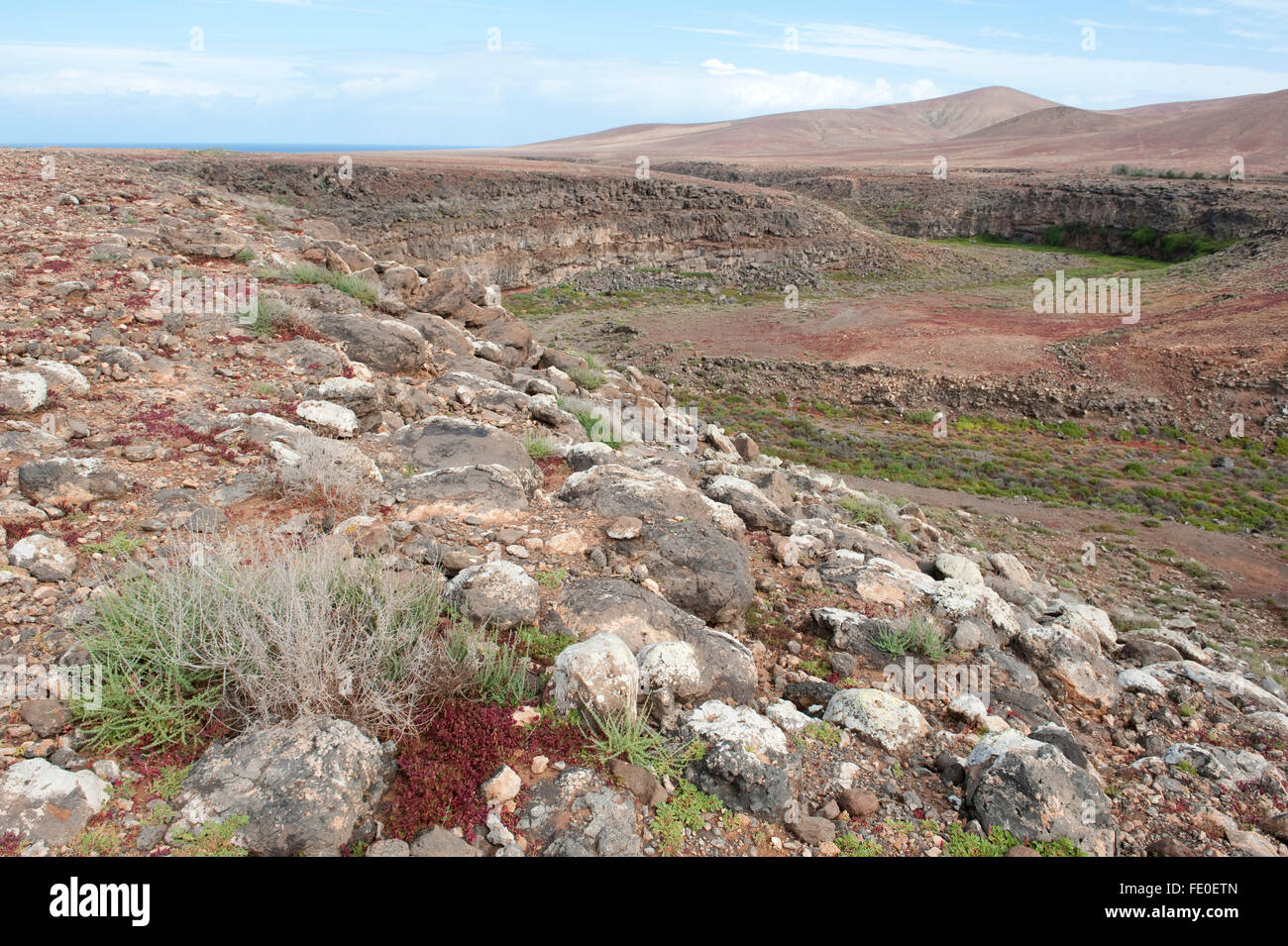 Los Molinos, Fuerteventura, Spagna Foto Stock