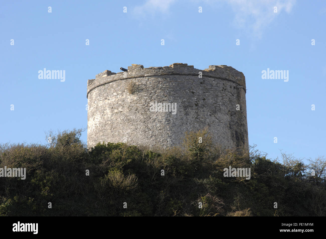 La città di Plymouth UK, la zappa, il suono e i dintorni. Foto Stock