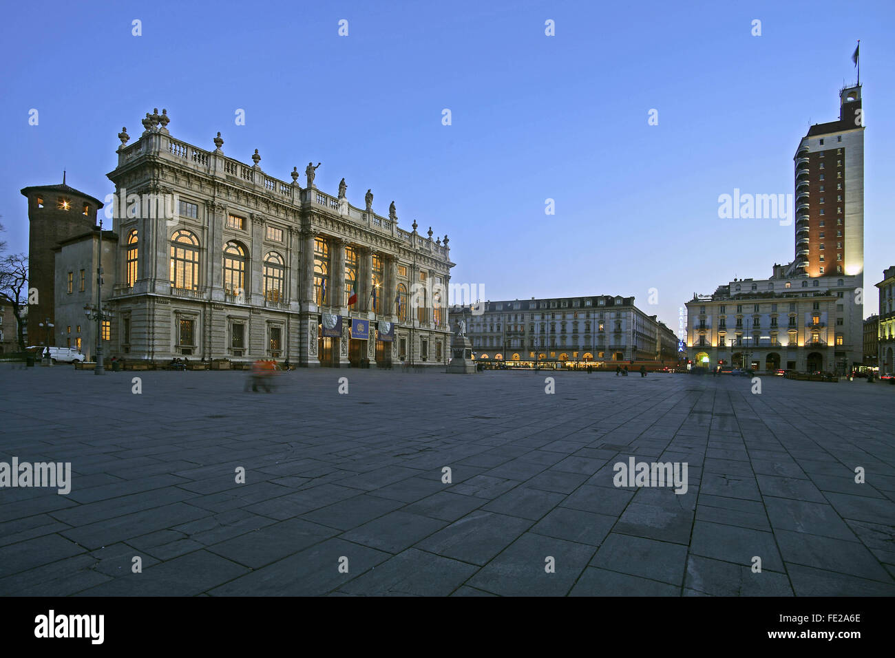 Palazzo Madama, Piazza Castello , Torino, Piemonte, Italia Credit © Roberto Sacco/Sintesi/Alamy Stock Photo.Caption locale Foto Stock