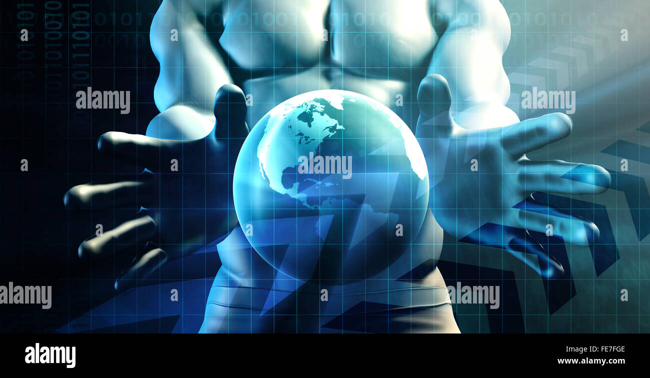 Internet Business Online fonte di ricchezza sul Net Foto Stock