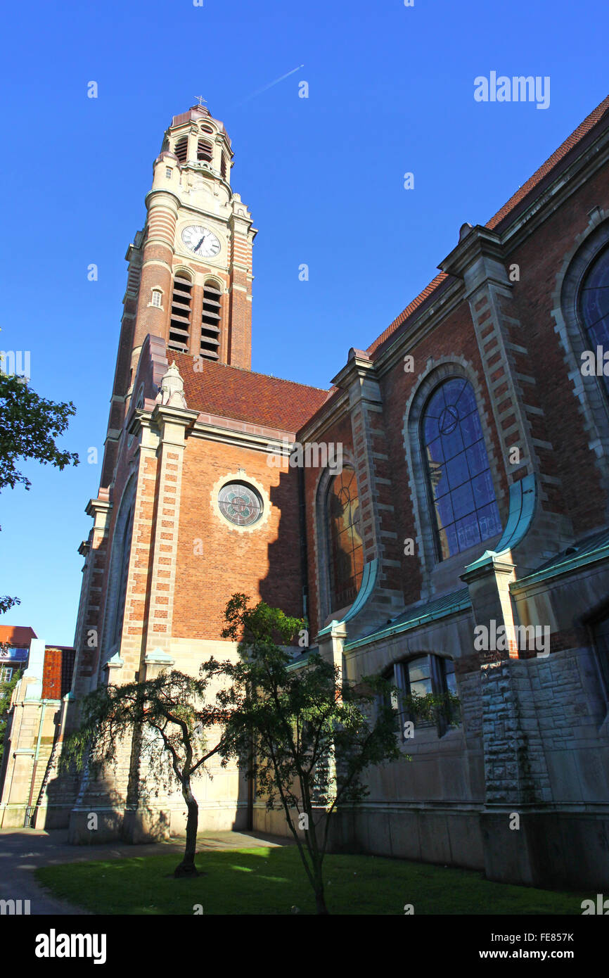 St Johannes chiesa in Malmo, Svezia Foto Stock