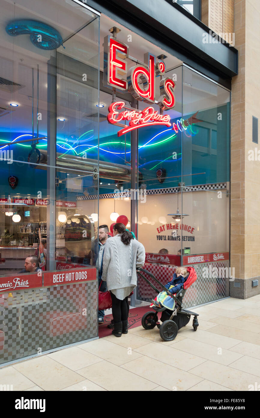 Eds easy diner cambridge immagini e fotografie stock ad alta