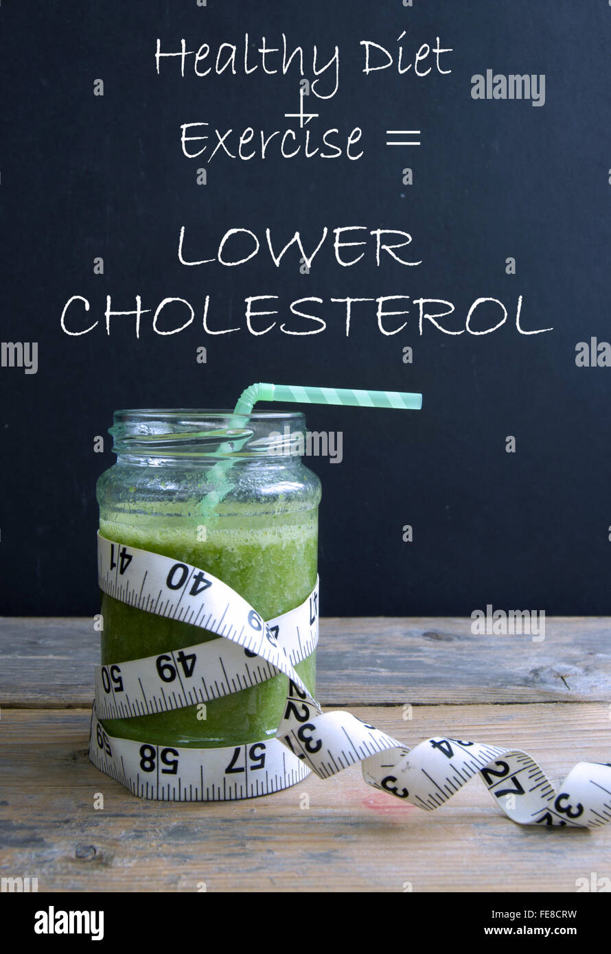 Abbassare il colesterolo Foto Stock