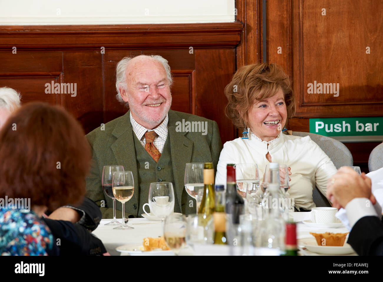 Prunella bilance e Timothy West al oldie of the Year Awards 2016 Foto Stock