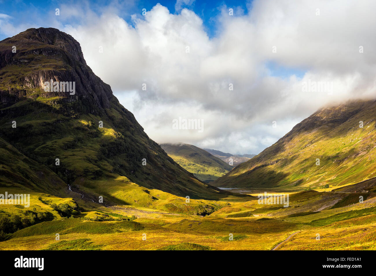 Glencoe, altopiani, Scozia Foto Stock