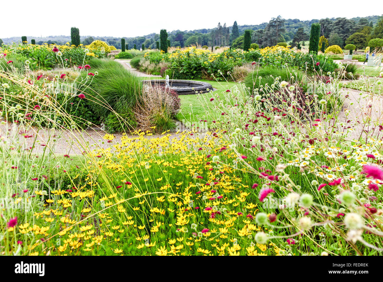 Trentham Gardens Stoke on Trent Staffordshire Staffs England Regno Unito Foto Stock