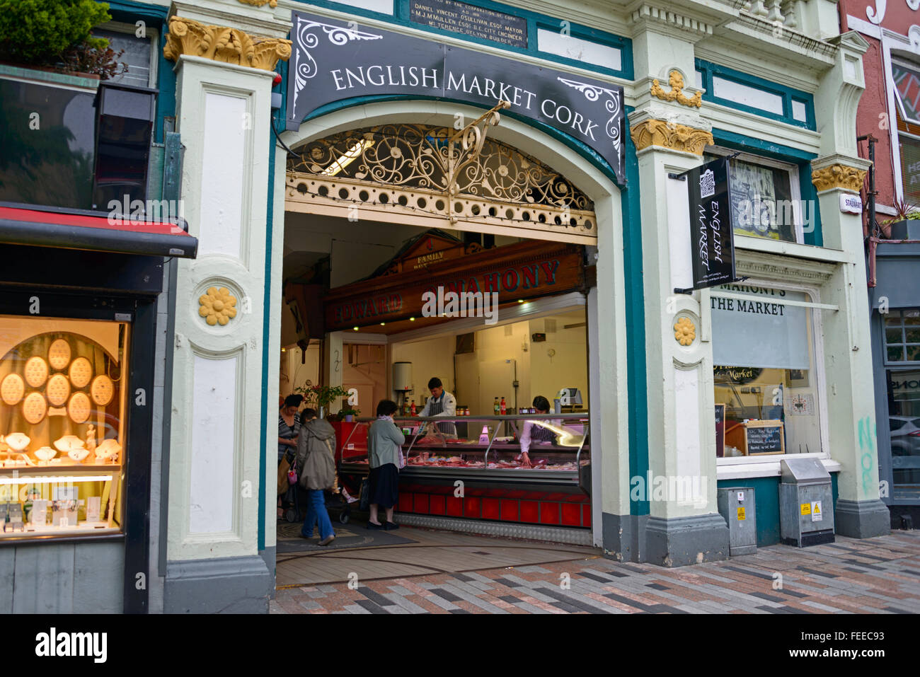 Mercato inglese, Cork, Irlanda Foto Stock