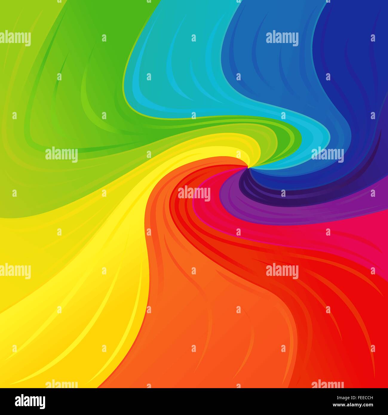 Astratto modello variegato con multicolore zone di turbolenza, illustrazione vettoriale Illustrazione Vettoriale