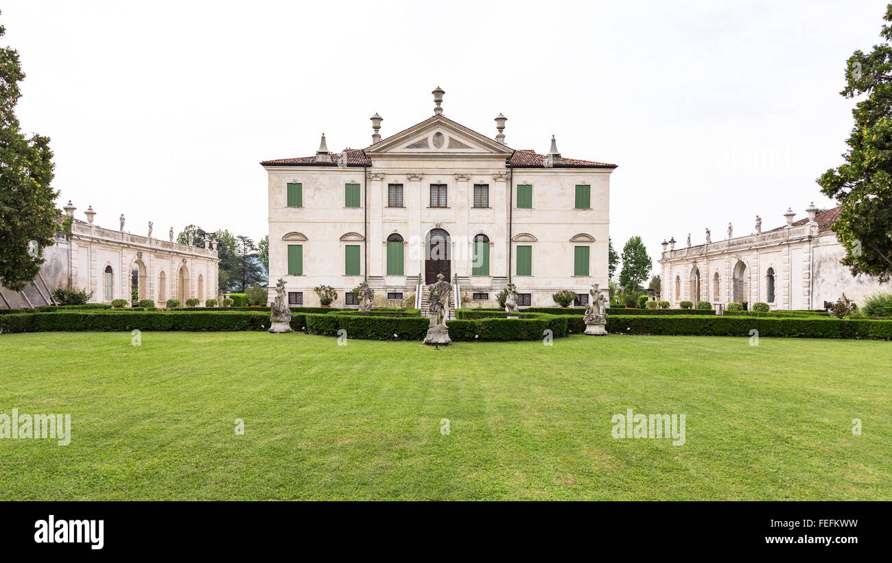 VICENZA, Italia - 13 Maggio: Villa Cordellina Lombardi, costruito nel XVIII secolo su progetto dell architetto Giorgio Massari Mercoledì, Foto Stock