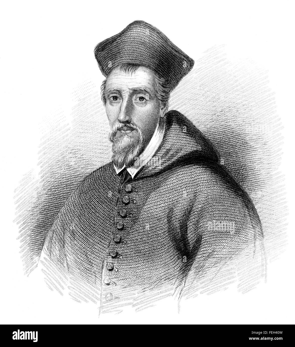 William Allen, 1532-1594, un inglese un Cardinale di Santa Romana Chiesa Foto Stock