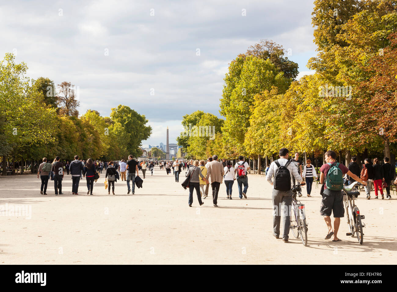 Jardin des Tuileries, Parigi, Francia Foto Stock