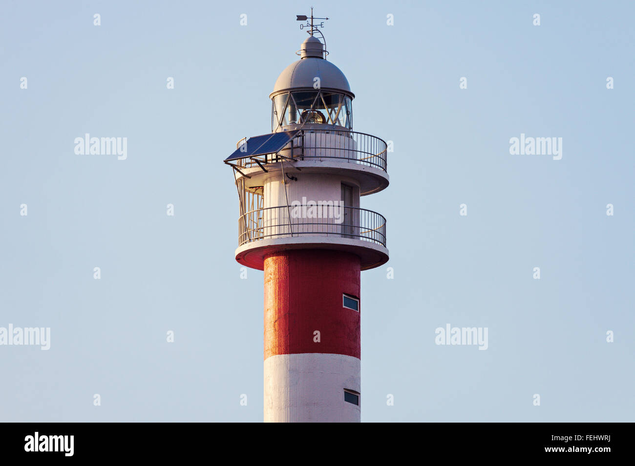 Punta de Teno faro di Tenerife. Isole Canarie, Spagna. Foto Stock
