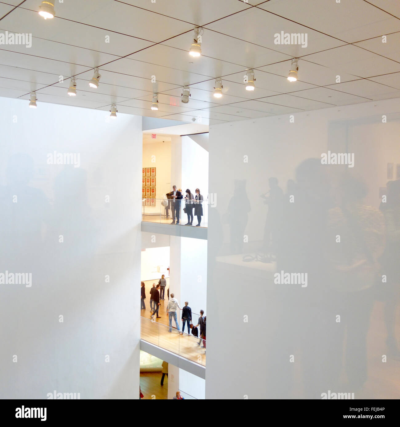 Stati Uniti d'America, New York City, West 53rd Street. Il Museo di Arte Moderna Foto Stock