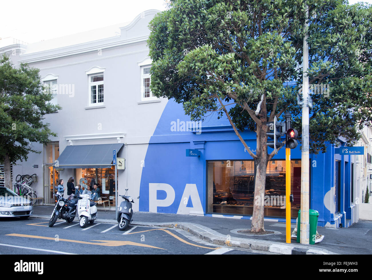 Paul Smith Store su un angolo di Bree e Galles Street a Cape Town - Sud Africa Foto Stock