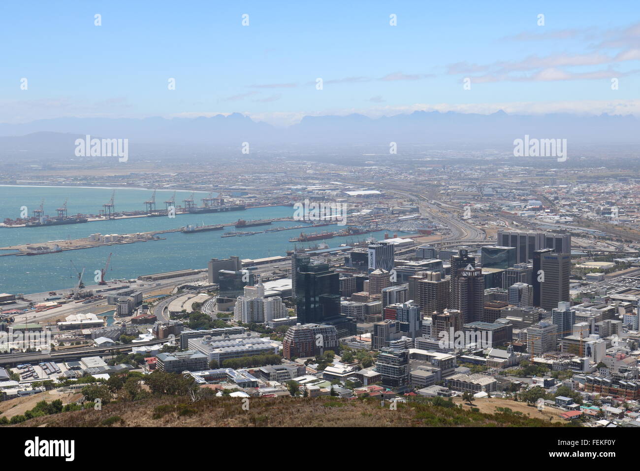 Centro di Città del Capo, Sud Africa Foto Stock