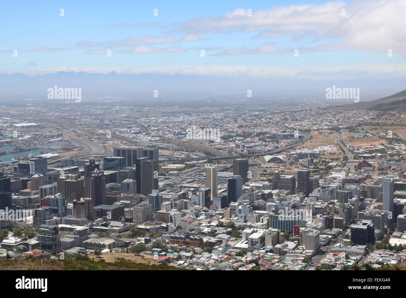 Centro di Città del Capo, Sud Africa Foto Stock