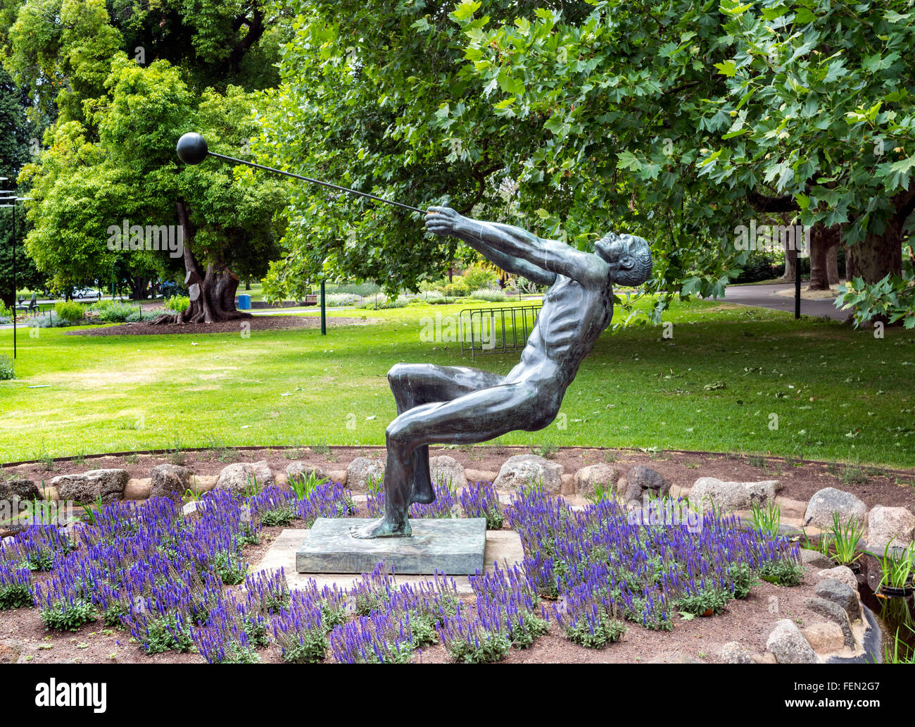 Il Pathfinder, Queen Victoria Park, Melbourne, Australia Foto Stock