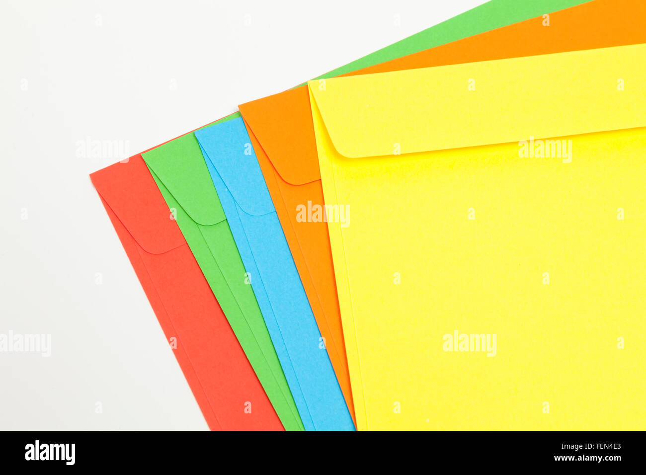 Buste colorate Foto Stock