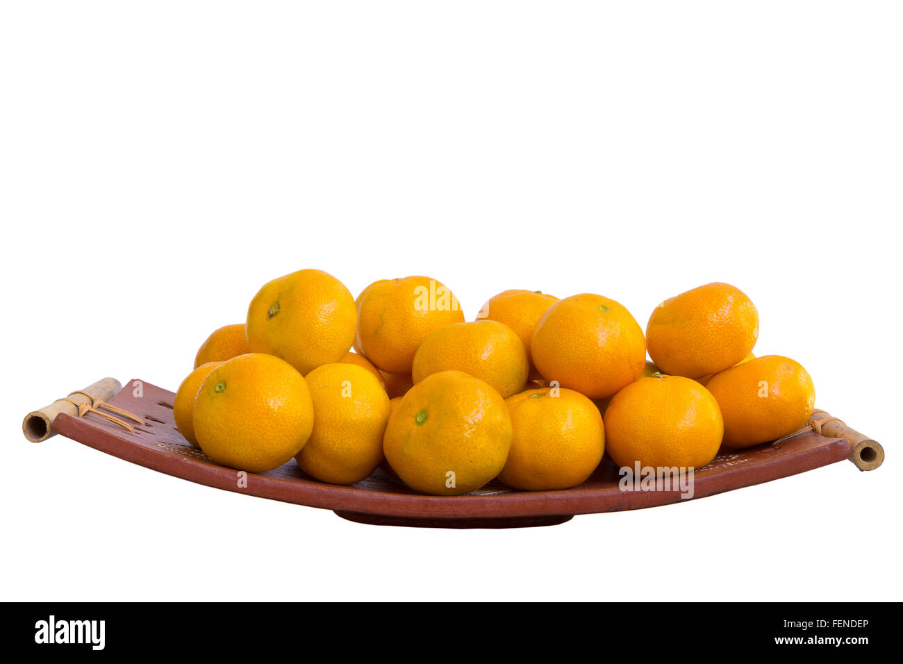 Tangerines-Mandarins Foto Stock