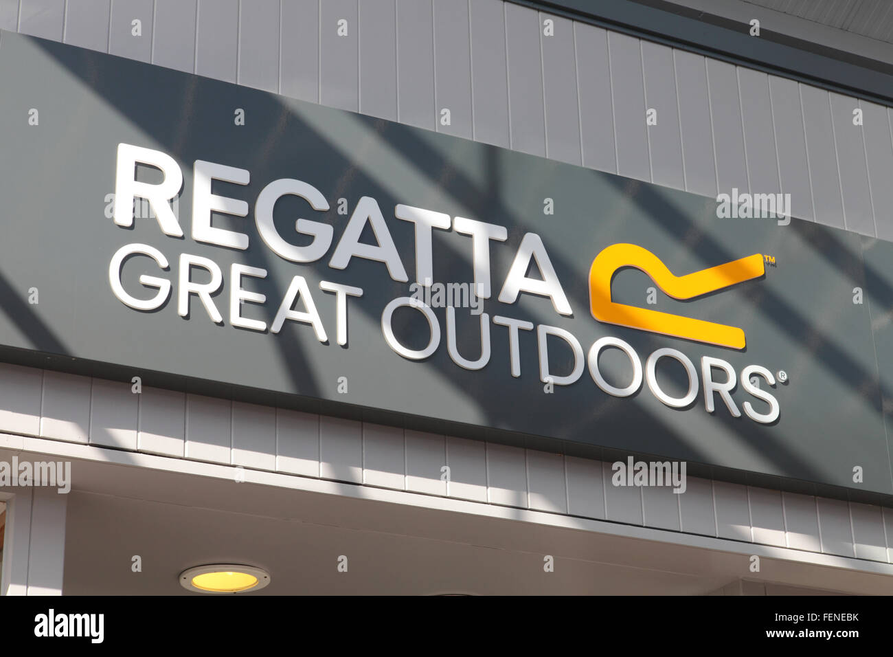 McArthur Glen Designer Outlet, Bridgend, Galles del Sud Foto Stock